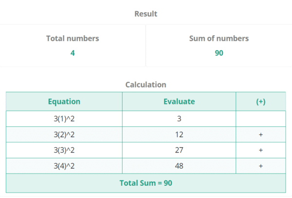 Summation Notation Definition Rules And Examples